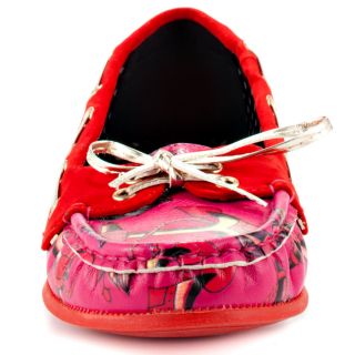 Iron Fists Multi Color Love Me Now Boat Shoe   Red for 39.99