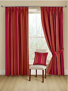 Chilli Porter lined curtains   