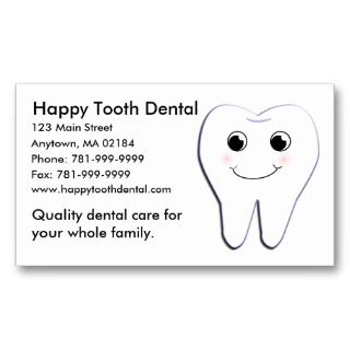 Dental Appointment Card Template Free