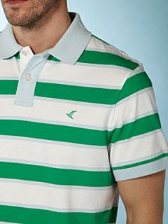 Howick Short Sleeve Venice Jersey Polo Green   