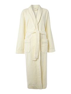 Linea Velour long robe Ivory   
