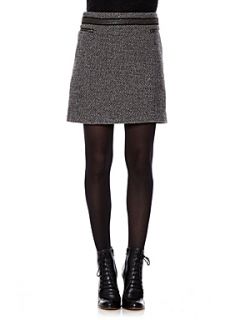 Kookai Tweed mini skirt Grey   