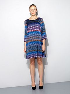 Pied a Terre Printed shift dress Multi Coloured   