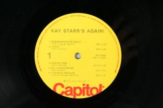 33 LP Record Again Kay Starr SM11323