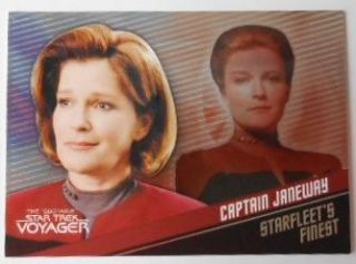 Trek Voyager Finest F1 Kate Mulgrew Captain Janeway 180 399