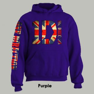 One Direction Hoodie 1D Union Jack Niall Zayn Liam D All Sizes Colors