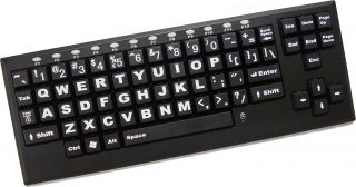 Wireless Visionboard Large Print Letters Keyboard