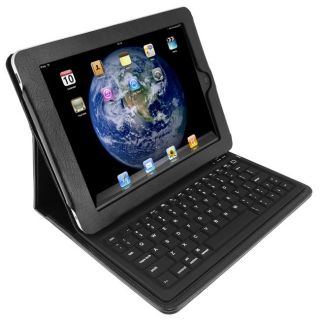 Bluetooth Keyboard Case Keycase Folio Deluxe for The New iPad 3 Thin