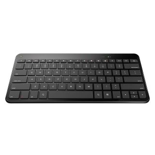 Keyboard is full sized yet thinand lightweight. Handy shortcut keys