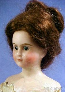 French Lady Doll Poupee Peau Bisque Shoulderhead Kid Body