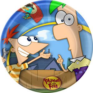 Phineas  Ferb Birthday Cake on Kids Birthday Party Supplies Phineas And Ferb Theme