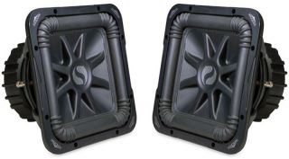 KICKER SUBWOOFER PACKAGE W/ TWO S15L5 L5 SERIES SOLOBARIC DUAL 2 OHM