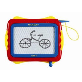 pocket doodle sketch is a popular toy done the etch a sketch