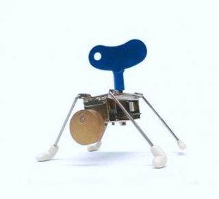 Kikkerland Spinney Robot Toy Windup Collectors Item New