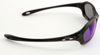 New Oakley Sunglasses XS Fives Black Blue Iridium Great for Kids