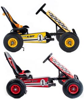 Raleigh Kids Pedal Go Kart Yellow or Red Age 3 Up