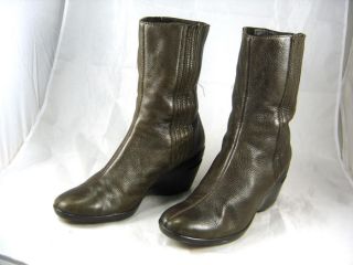Gently Worn Cole Haan Air Kierstin Wedge Ankle Boots Womens Size 10 B