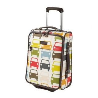 Orla Kiely Multi Car Print Cabin Upright Luggage Bag
