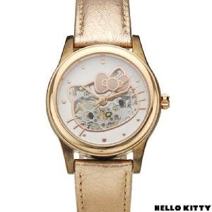 Kimora Lee Simmons Hello Kitty Automatic Leather Watch