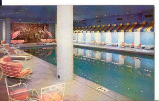 Concord Hotel Indoor Pool Kiamesha Lake NY Vintage PCD