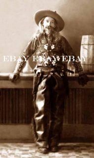 1874 1946 Cowboy Rattlesnake Pete Buffalo Bill Wild West Show Photo