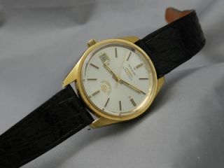Super RARE King Hussein Royal Longines Automatic Date Man Watch