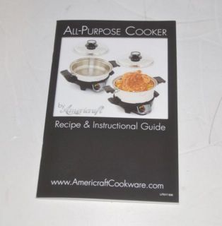 Kitchen Craft All Purpose 4 Quart Gourmet Cooker with Americraft Base