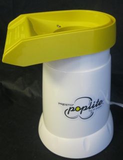 04820 Poplite Hot Air Popper Small Kitchen Appliances White