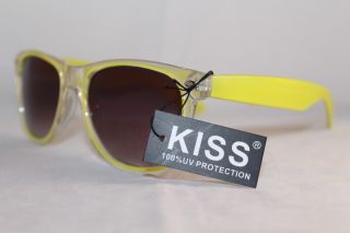 Kiss Translucent Color Wayfarer Sunglasses Total Nerd