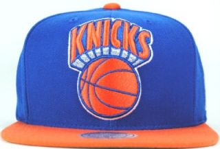 New York Knicks NBA Vintage XL Logo Snapback Hat Mitchell Ness New Cap