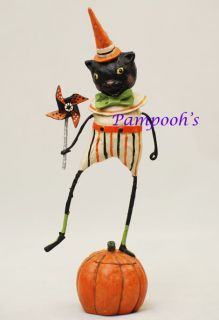 Lori Mitchell Barney Boo Kitty Halloween Figurine