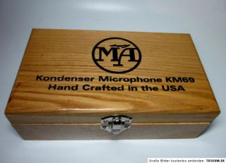 Mercenary KM69 Audio Mfg Cardioid Condenser Mic KM84 Microphone USA