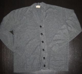 Vtg 30s 40s Cardigan Wool Sweater Auburn Knitting Mills USA