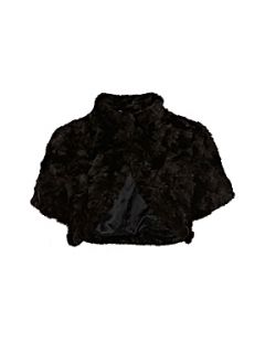 Coast Rachella fur cover up Black   