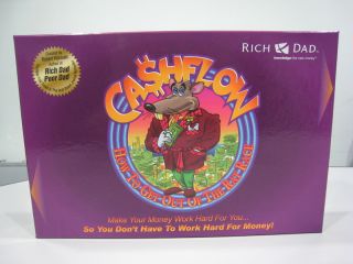 Rich Poor Dad Cashflow 101 Board Game R Kiyosaki Express SHIP