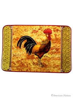 Country Kitchen HEN Rooster DOORMAT 26 by 17 Decor Kitchen Mat Rug