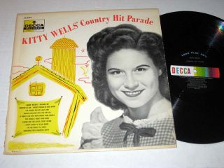 Kitty Wells Country Hit Parade Decca Mono