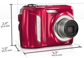 Kodak EasyShare C143 12MP Digital Camera 8SD 5BONUS Red