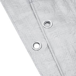 Kodiak Tarps Grey 16 x 20 Tarp Cover For Shade, Motorcycles, Cars or