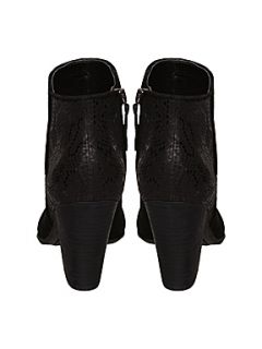 Guess D Cardio B Block Heel Ankle Boot Black   