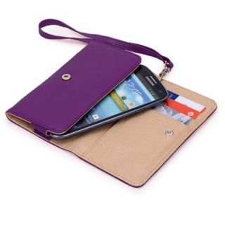 Kroo SmartPhone Wallet Case with Hand Strap for Iphone 5, Samsung