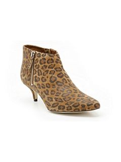 Mary Portas & Clarks La antoinette ankle boots Leopard Print   House of Fraser