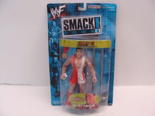 Kurt Angle Series 7 Smack Down WWF Jakks Pacific 2000 Pro Wrestling