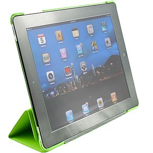 Kroo Tri PAD Shell Cover for Apple iPad 2 is a combination back cover
