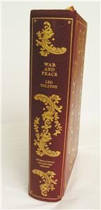 War and Peace by Leo Tolstoy International Collectors Library Leather
