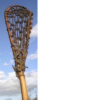 lacrosse stick. Measures 44 long by 7 wide. The lacrosse stick