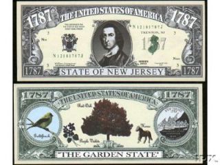 New Jersey State Dollar The Garden State 2 $1 00