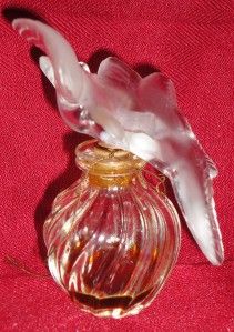 Two Dove Nina Ricci LAir Du Temps Perfume Bottle 4 1 2