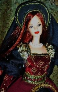 Lady Jane Grey 9 Nine Days Queen of England OOAK Barbie Doll Tudor
