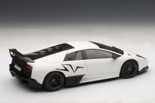 Lamborghini Murcielago LP670 4 SV White 1:18 Scale Diecast Autoart